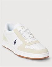 Bild Polo Ralph Lauren, Court Leather & Suede Sneaker, Vit, Skor till Unisex, 38