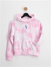 Bild Polo Ralph Lauren, Tie-Dye Spa Terry Hoodie, Rosa, Huvtröjor/Hoodies till Tjej, M