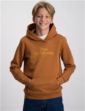 Bild Peak Performance, Jr Original Hood, Brun, Huvtröjor/Hoodies till Kille, 160 cm