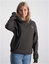 Bild Gant, D2. CONTRAST SHIELD HOODIE, Grå, Huvtröjor/Hoodies till Tjej, 170 cm