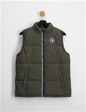 Bild U.S. Polo Assn., Cosy Heavy Bellow Gilet, Grön, Västar till Unisex, 9-10 år