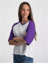 Bild D-XEL, CROP T-SHIRT, Lila, T-shirts till Tjej, 140 cm