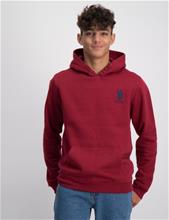 Bild U.S. Polo Assn., Player 3 OTH BB Hoodie, Röd, Huvtröjor/Hoodies till Kille, 10-11 år