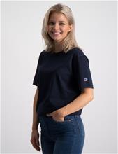 Bild Champion, Crewneck T-Shirt, Navy, T-shirts till Tjej, XS