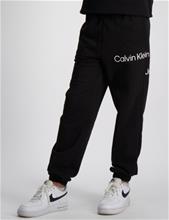 Bild Calvin Klein, DISRUPTED INST. LOGO SWEATPANTS, Svart, Byxor till Kille, 14 år