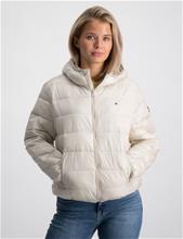 Bild Tommy Hilfiger, QUILTED TAPE HOODED JACKET, Beige, Jackor till Tjej, 14 år