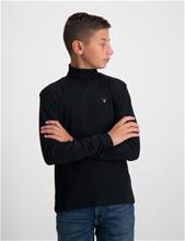 Bild Gant, D1. THE ORIGINAL LS TURTLE NECK, Svart, T-shirts till Kille, 170 cm