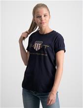 Bild Gant, ARCHIVE SHIELD SS T-SHIRT, Blå, T-shirts till Tjej, 158-164 cm