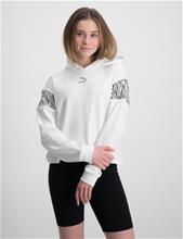 Bild Puma, Classics Summer Roar Hoodie TR G, Vit, Huvtröjor/Hoodies till Tjej, 164 cm