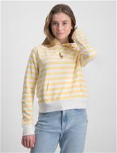 Bild Polo Ralph Lauren, Striped Cotton Terry Hoodie, Gul, Huvtröjor/Hoodies till Tjej, S