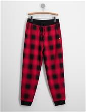 Bild Polo Ralph Lauren, Plaid Fleece Jogger Pant, Röd, Byxor till Unisex, L