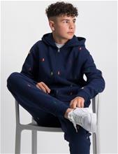 Bild Polo Ralph Lauren, Polo Pony Fleece Full-Zip Hoodie, Blå, Huvtröjor/Hoodies till Kille, L