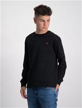 Bild Polo Ralph Lauren, Cotton Jersey Long-Sleeve Tee, Svart, T-shirts till Kille, L