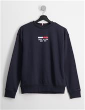 Bild Tommy Hilfiger, FLAG LOGO SWEATSHIRT, Blå, Tröjor/Sweatshirts till Unisex, 14 år