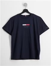 Bild Tommy Hilfiger, FLAG LOGO TEE S/S, Blå, T-shirts till Unisex, 16 år