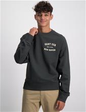 Bild Gant, D1. GANT USA C-NECK SWEAT, Svart, Tröjor/Sweatshirts till Kille, 158-164 cm