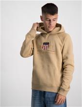 Bild Gant, ARCHIVE SHIELD HOODIE, Beige, Huvtröjor/Hoodies till Kille, 134-140 cm