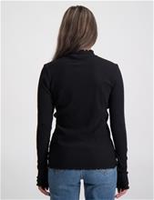 Bild Scotch & Soda, High-neck fitted long-sleeved T-shirts, Svart, Toppar/Blusar till Tjej, 170 cm