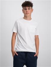 Bild Scotch & Soda, Regular-fit short-sleeved chest pocket T-shirt, Vit, T-shirts till Kille, 170 cm