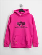 Bild Alpha Industries, Basic Hoody, Rosa, Huvtröjor/Hoodies till Unisex, 16 år