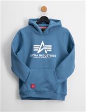 Bild Alpha Industries, Basic Hoody, Blå, Huvtröjor/Hoodies till Unisex, 16 år