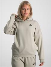 Bild Puma, CLASSICS MATCHERS HOODIE FL B, Grön, Huvtröjor/Hoodies till Tjej, 152 cm