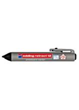 Bild WB-penna Edding Retract 12 svart Whiteboardpenna 