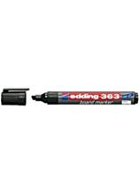 Bild WB-penna Edding Retract 363 svart Whiteboardpenna 