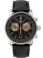 Bild Zeppelin 8684-2 Graf Zeppelin LZ127 big-date chrono Herrklocka