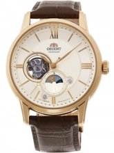 Bild Orient Classic Sun & Moon Open Heart RA-AS0010S10B automatisk Herrklocka