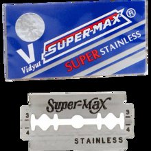 Bild Mountaineer Brand - 10 pack Supermax Stainless Steel Rakblad 80g